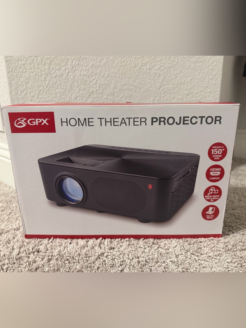 GPX Home Theater Projector